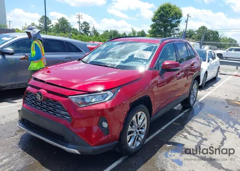 2019 Toyota Rav4 Limited from USA, damaged, VIN JTMY1RFV0KD003354